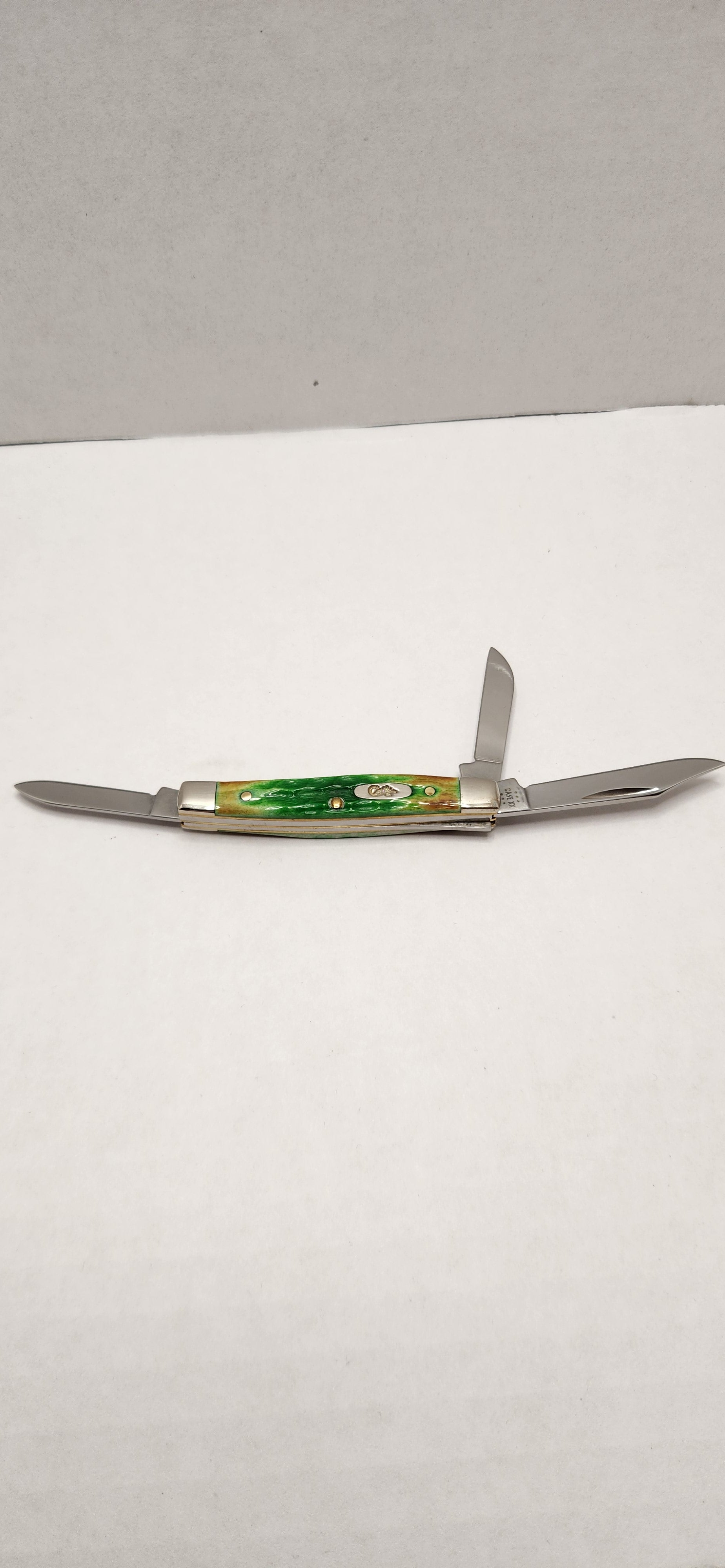 Case XX Lizard Skin Bone Small Stockman