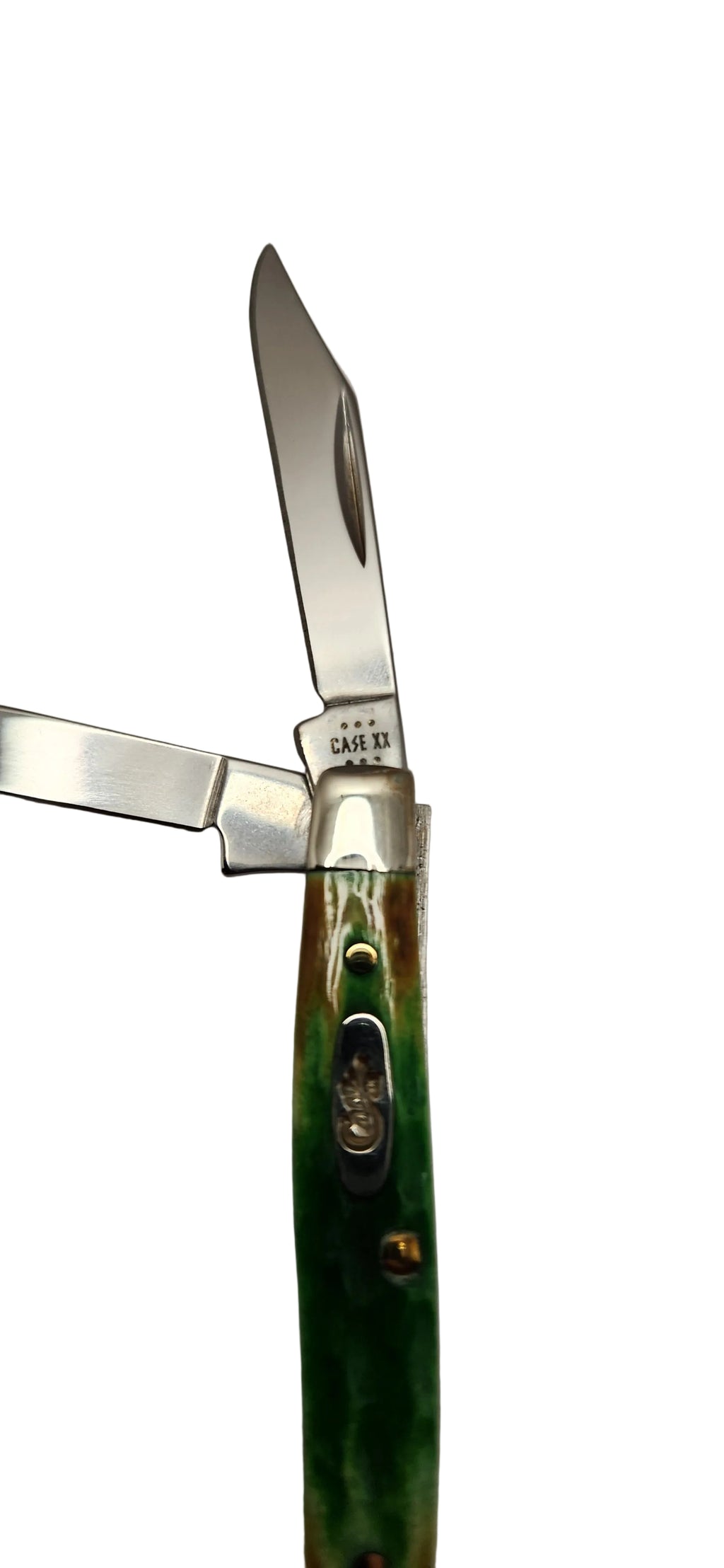 Case XX Lizard Skin Bone Small Stockman