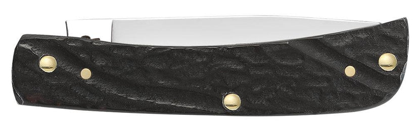Case Sod Buster® Jr – Rough Black® Synthetic – Tru-Sharp™ Stainless Steel – Made in USA