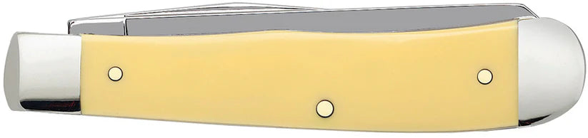 Case Trapper – Yellow Synthetic – Tru-Sharp™ Stainless Steel – Made in USA