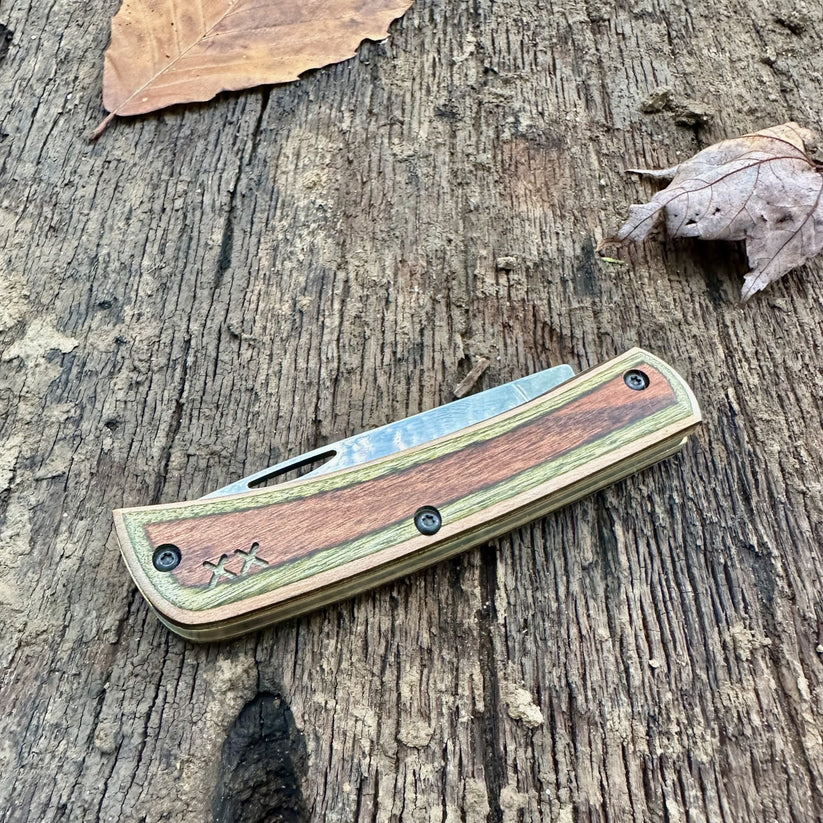 Crossroads™ Smooth Brown/Green DymaLux® Wood XR Sod Buster® Jr