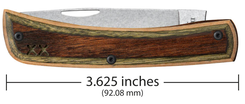 Crossroads™ Smooth Brown/Green DymaLux® Wood XR Sod Buster® Jr
