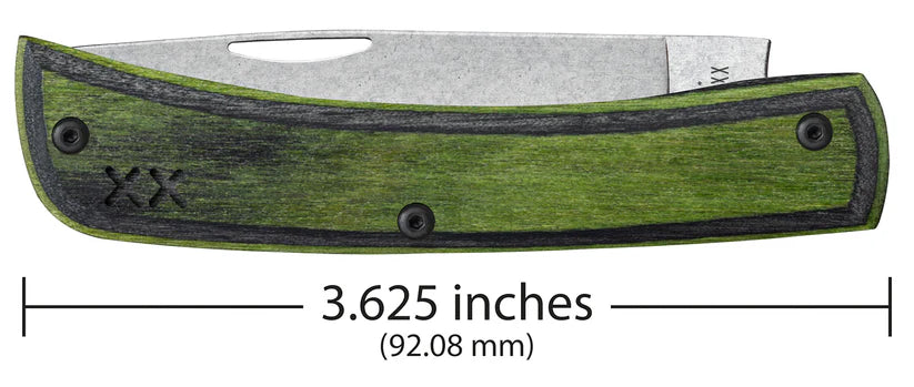 Crossroads™ Smooth Green/Black Laminate DymaLux® Wood XR Sod Buster® Jr