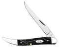 Case Medium Texas Toothpick – Rough Black® Synthetic – Tru-Sharp™ Stainless Steel – Made in USA