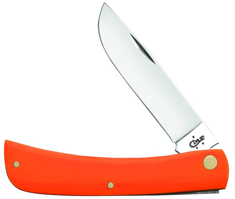 Case Sod Buster® Jr – Smooth Orange Synthetic – Tru-Sharp™ Stainless Steel – Made in USA