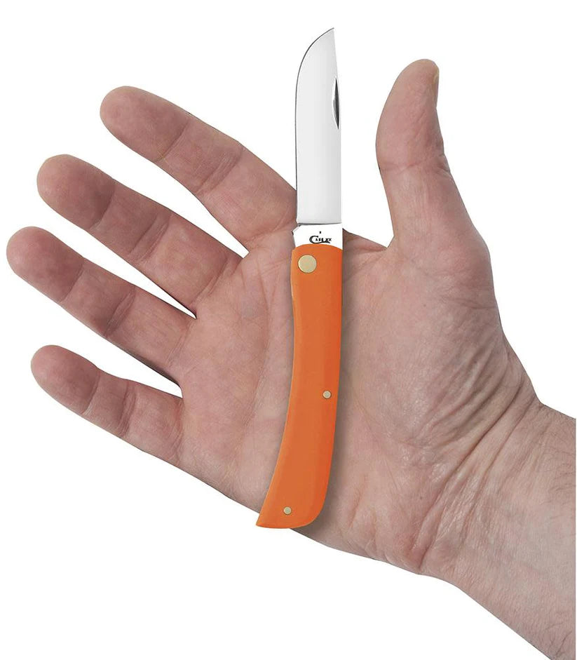 Case Sod Buster® Jr – Smooth Orange Synthetic – Tru-Sharp™ Stainless Steel – Made in USA