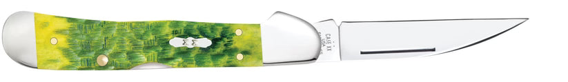 Case CopperLock® – Green Apple Bone – Tru-Sharp™ Stainless Steel – Made in USA