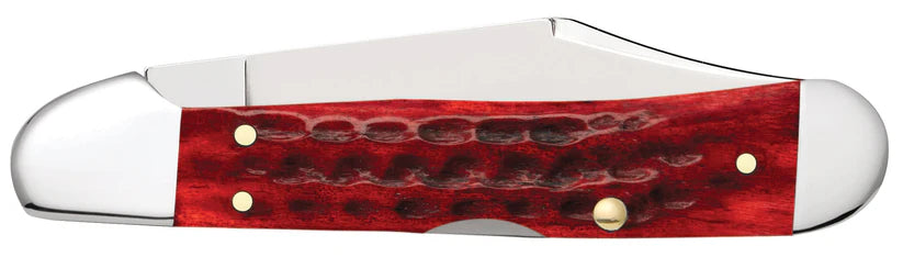 Case Mini CopperLock® – Pocket Worn® Old Red Bone – Tru-Sharp™ Stainless Steel – Made in USA