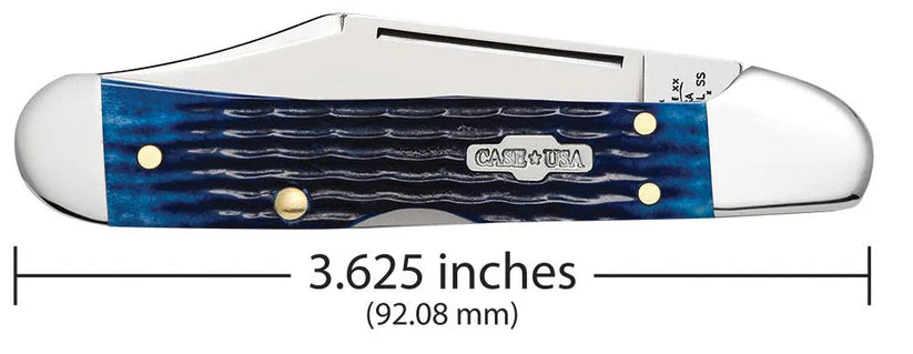 Case Mini CopperLock® – Blue Bone – Tru-Sharp™ Stainless Steel – Made in US