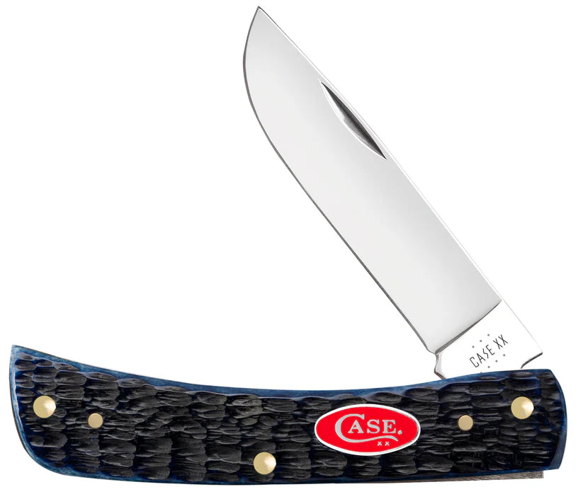 Case Sod Buster® Jr – Navy Blue Bone – Tru-Sharp™ Stainless Steel – Made in USA