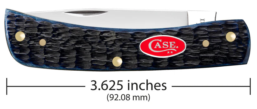 Case Sod Buster® Jr – Navy Blue Bone – Tru-Sharp™ Stainless Steel – Made in USA