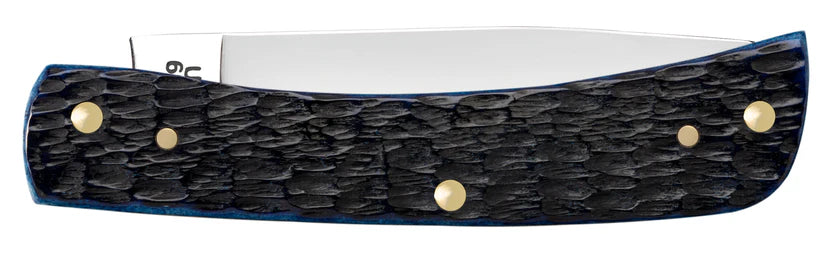 Case Sod Buster® Jr – Navy Blue Bone – Tru-Sharp™ Stainless Steel – Made in USA
