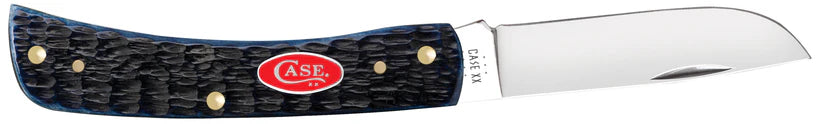 Case Sod Buster® Jr – Navy Blue Bone – Tru-Sharp™ Stainless Steel – Made in USA
