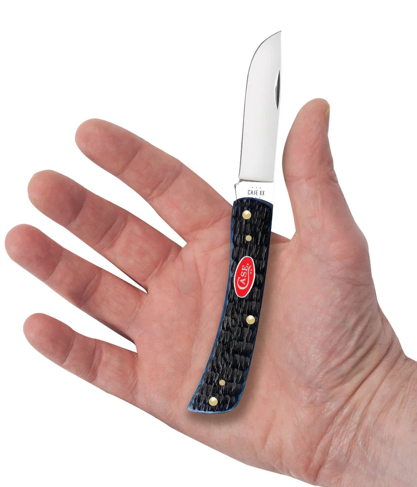 Case Sod Buster® Jr – Navy Blue Bone – Tru-Sharp™ Stainless Steel – Made in USA