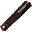 Rough Ryder Reserve Red and Black G-10 Linerlock Folding Knife RRR033