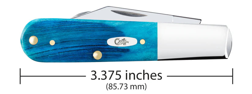 Case Barlow – Caribbean Blue Bone – Tru-Sharp™ Stainless Steel – Made in USA