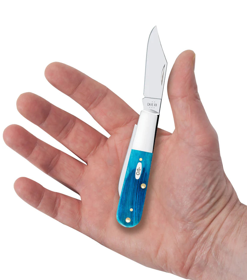 Case Barlow – Caribbean Blue Bone – Tru-Sharp™ Stainless Steel – Made in USA