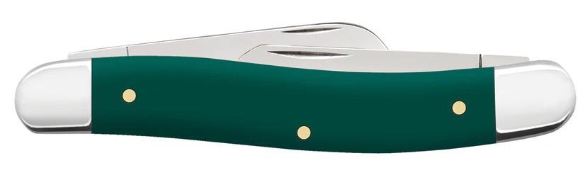 Case Muskrat – Spruce Green Synthetic – Tru-Sharp™ Stainless Steel – Made in USA