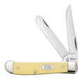 Case Mini Trapper – Yellow Synthetic – Carbon Steel – Made in USA